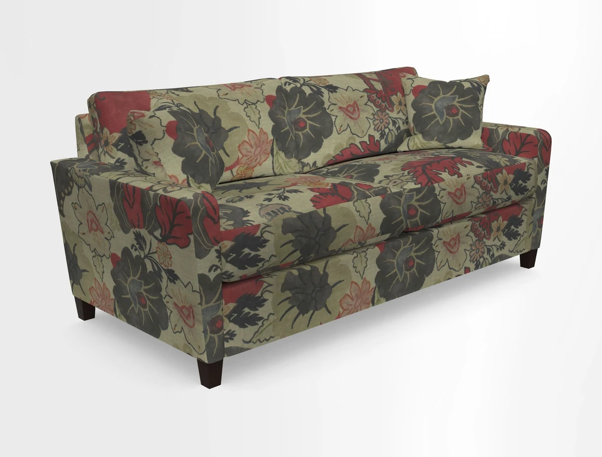 Greenwich 3 seater sofa in Two Tone Plain Biscuit