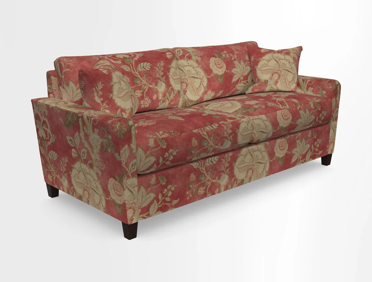 Greenwich 3 seater sofa in Two Tone Plain Biscuit