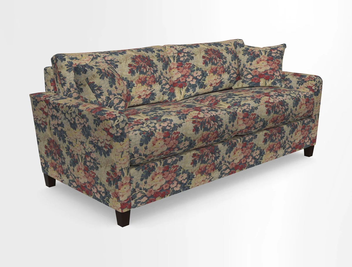 Greenwich 3 seater sofa in Two Tone Plain Biscuit