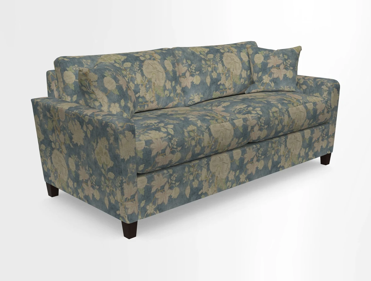 Greenwich 3 seater sofa in Two Tone Plain Biscuit