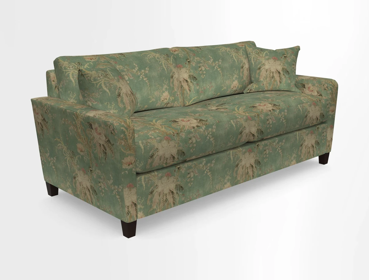 Greenwich 3 seater sofa in Two Tone Plain Biscuit