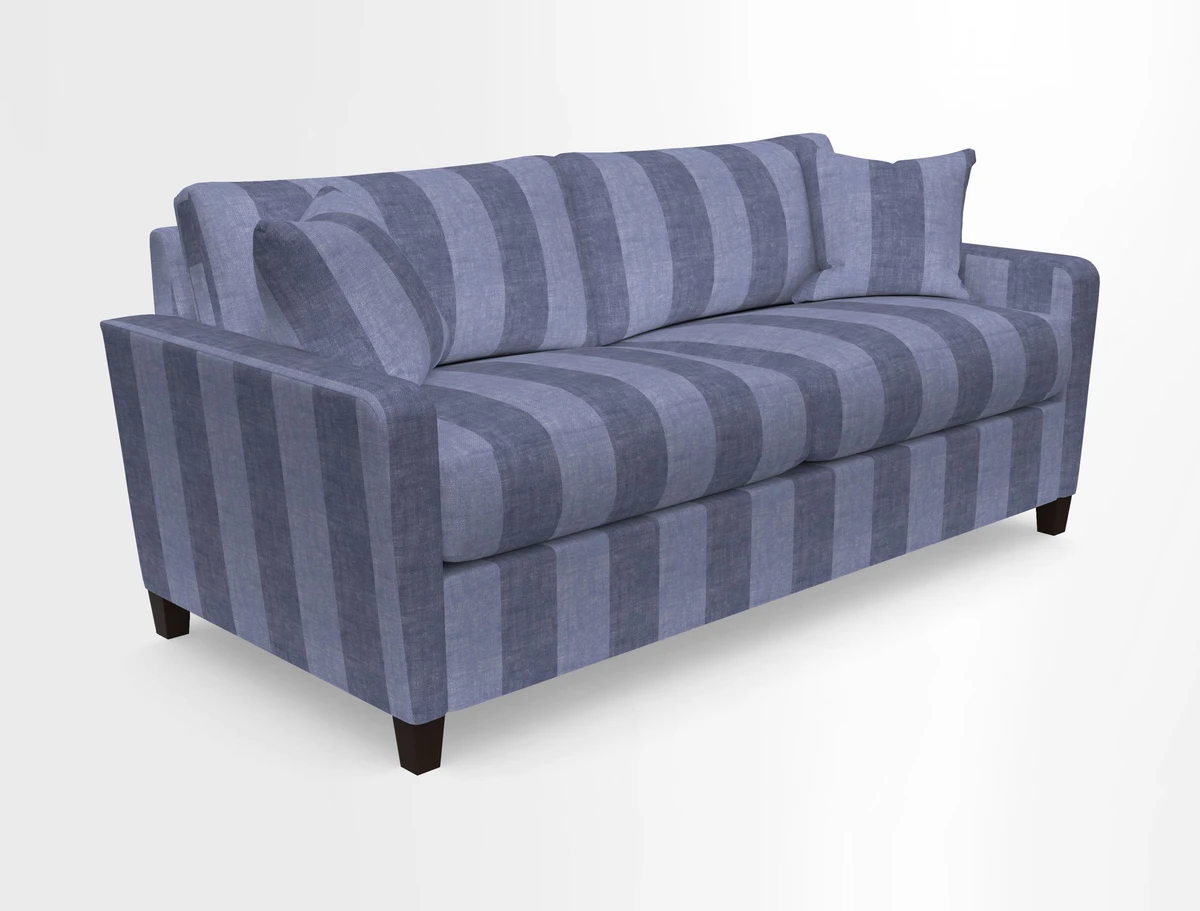 Greenwich 3 seater sofa in Two Tone Plain Biscuit