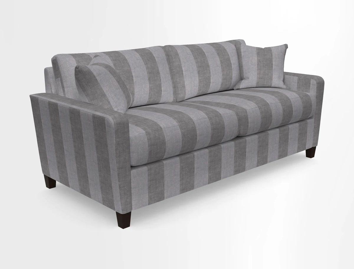 Greenwich 3 seater sofa in Two Tone Plain Biscuit