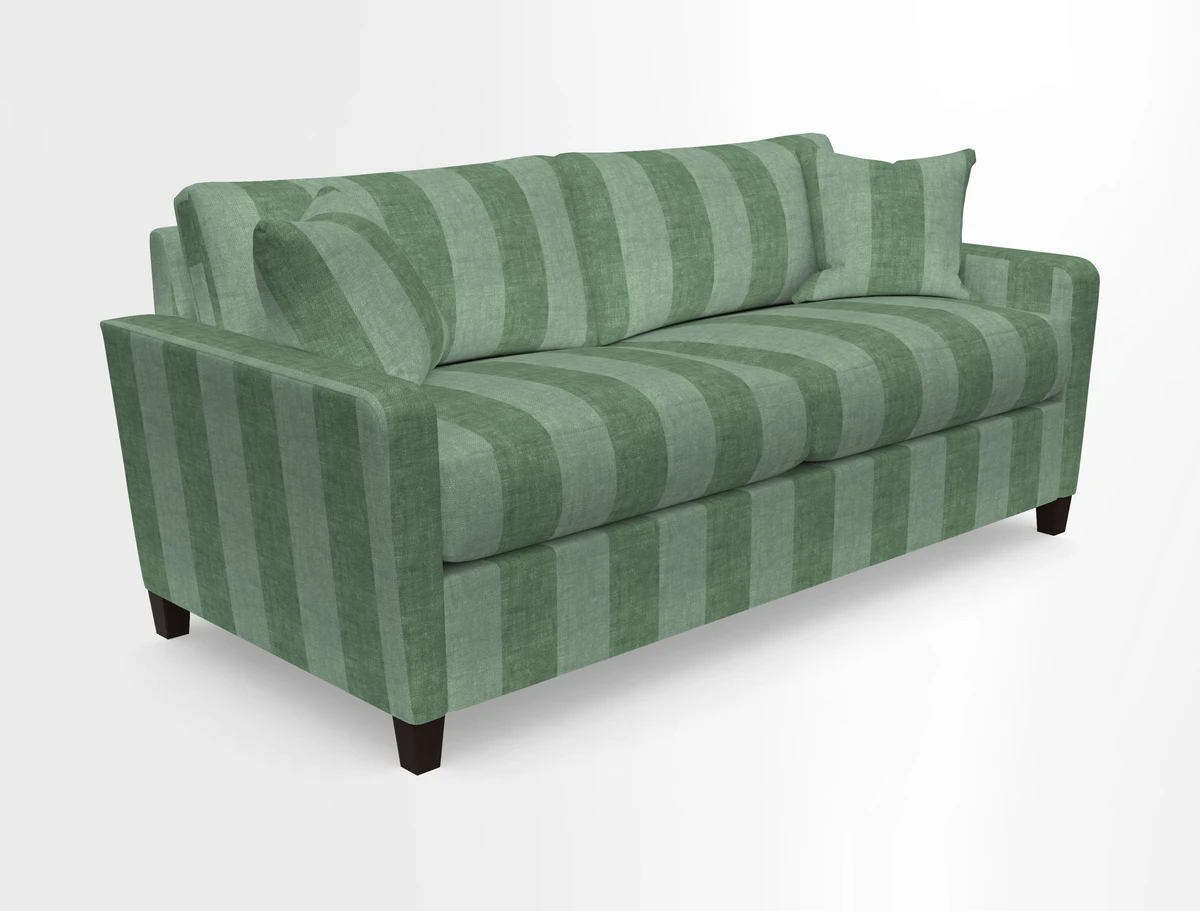 Greenwich 3 seater sofa in Two Tone Plain Biscuit