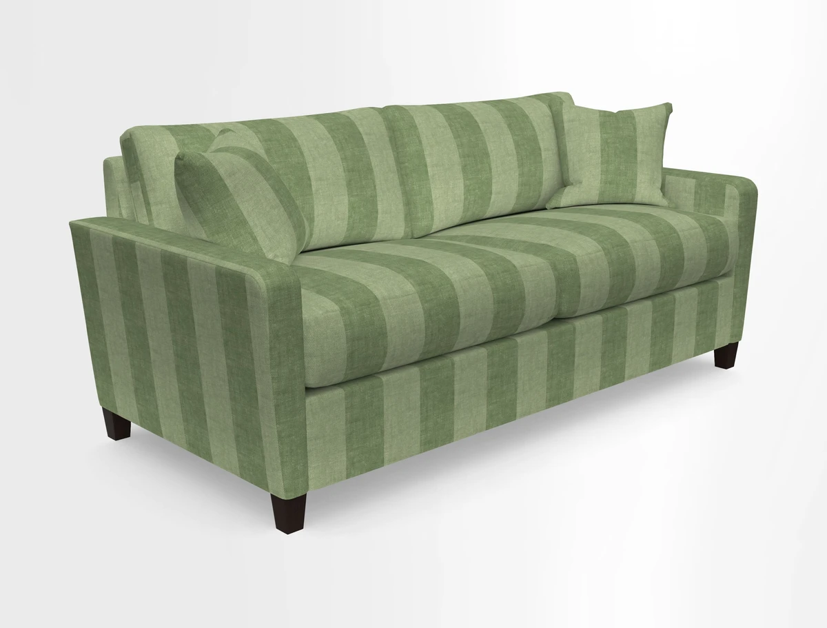 Greenwich 3 seater sofa in Two Tone Plain Biscuit