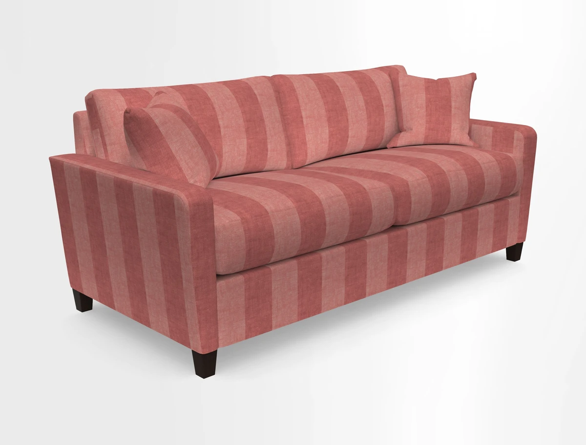 Greenwich 3 seater sofa in Two Tone Plain Biscuit