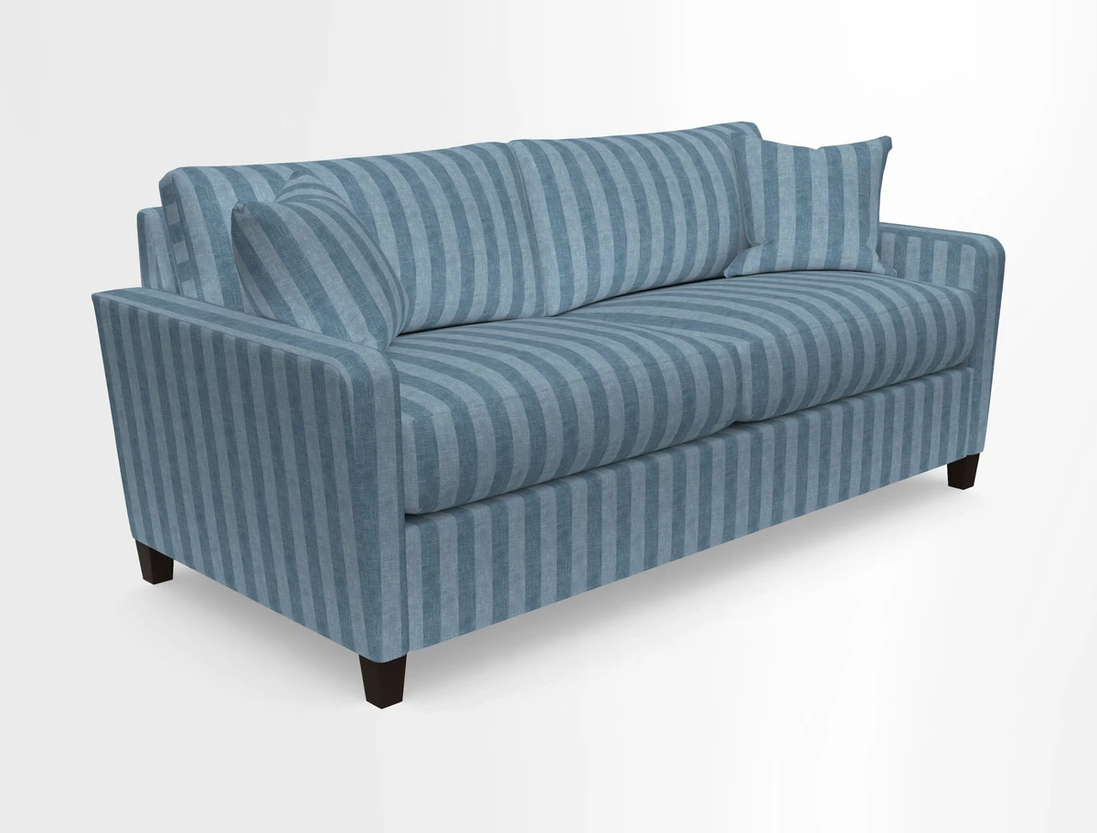 Greenwich 3 seater sofa in Two Tone Plain Biscuit