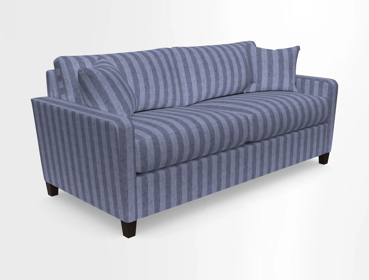 Greenwich 3 seater sofa in Two Tone Plain Biscuit