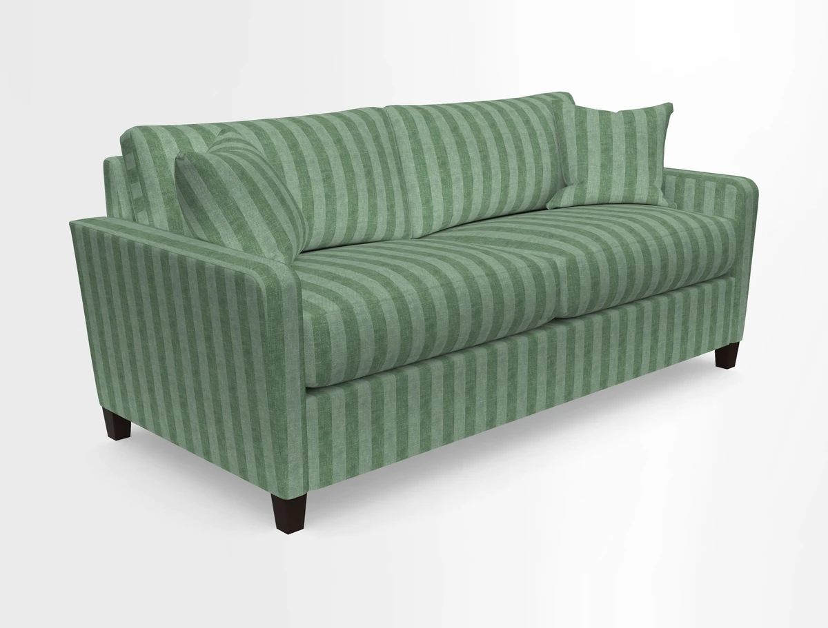 Greenwich 3 seater sofa in Two Tone Plain Biscuit