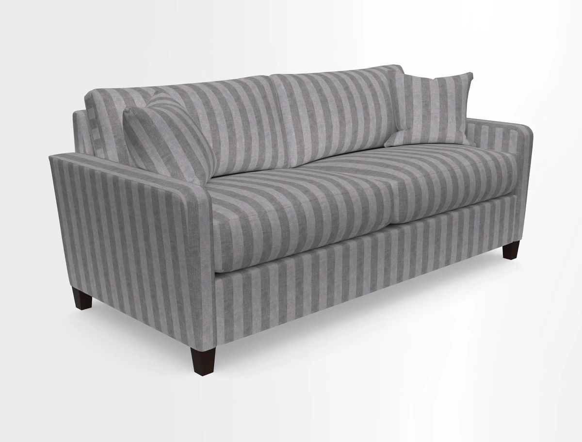Greenwich 3 seater sofa in Two Tone Plain Biscuit