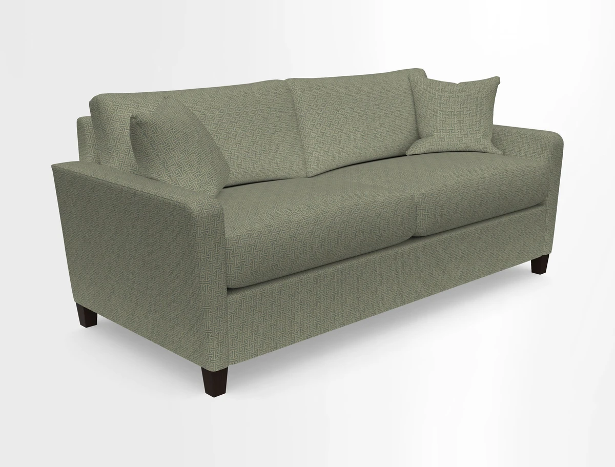 Greenwich 3 seater sofa in Two Tone Plain Biscuit
