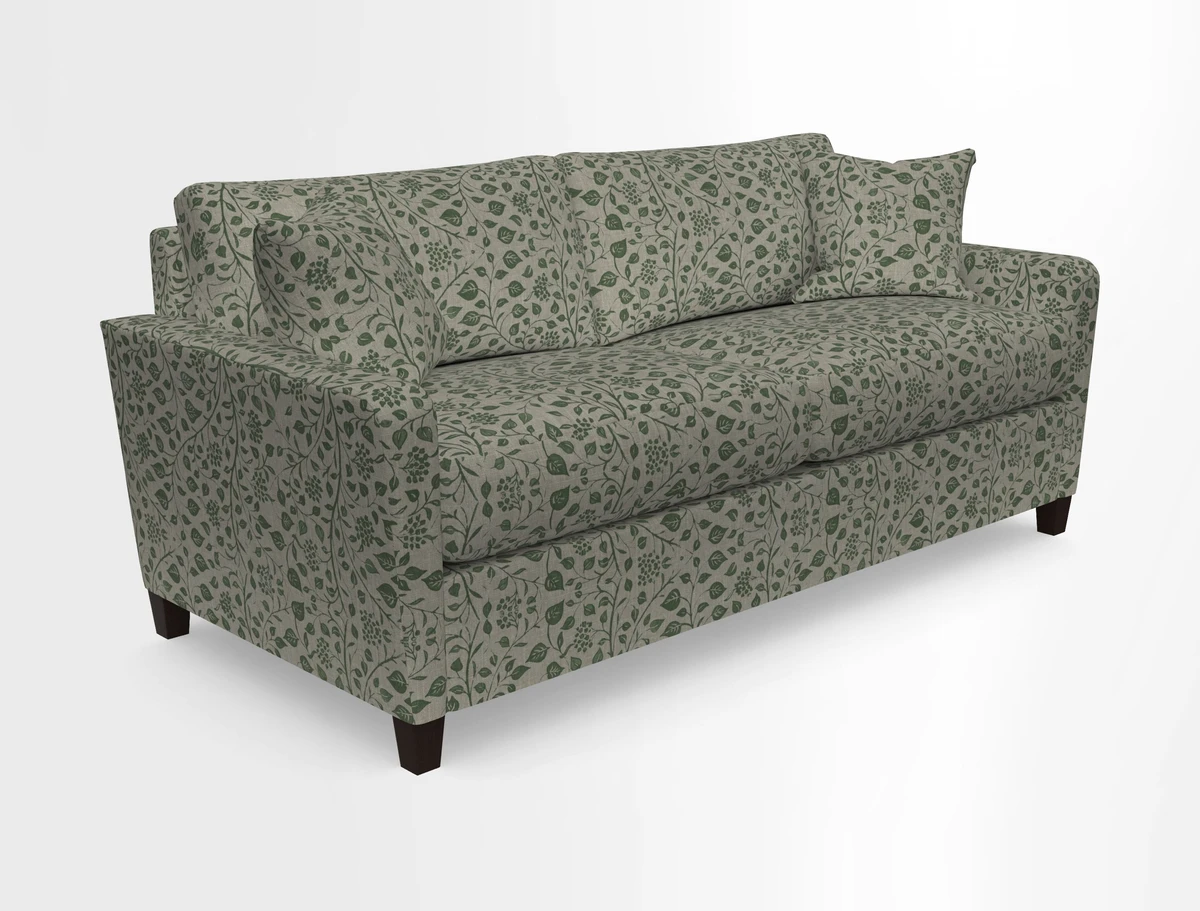 Greenwich 3 seater sofa in Two Tone Plain Biscuit