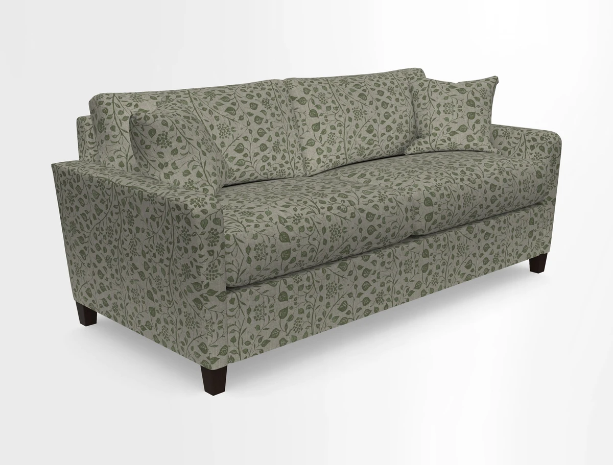 Greenwich 3 seater sofa in Two Tone Plain Biscuit