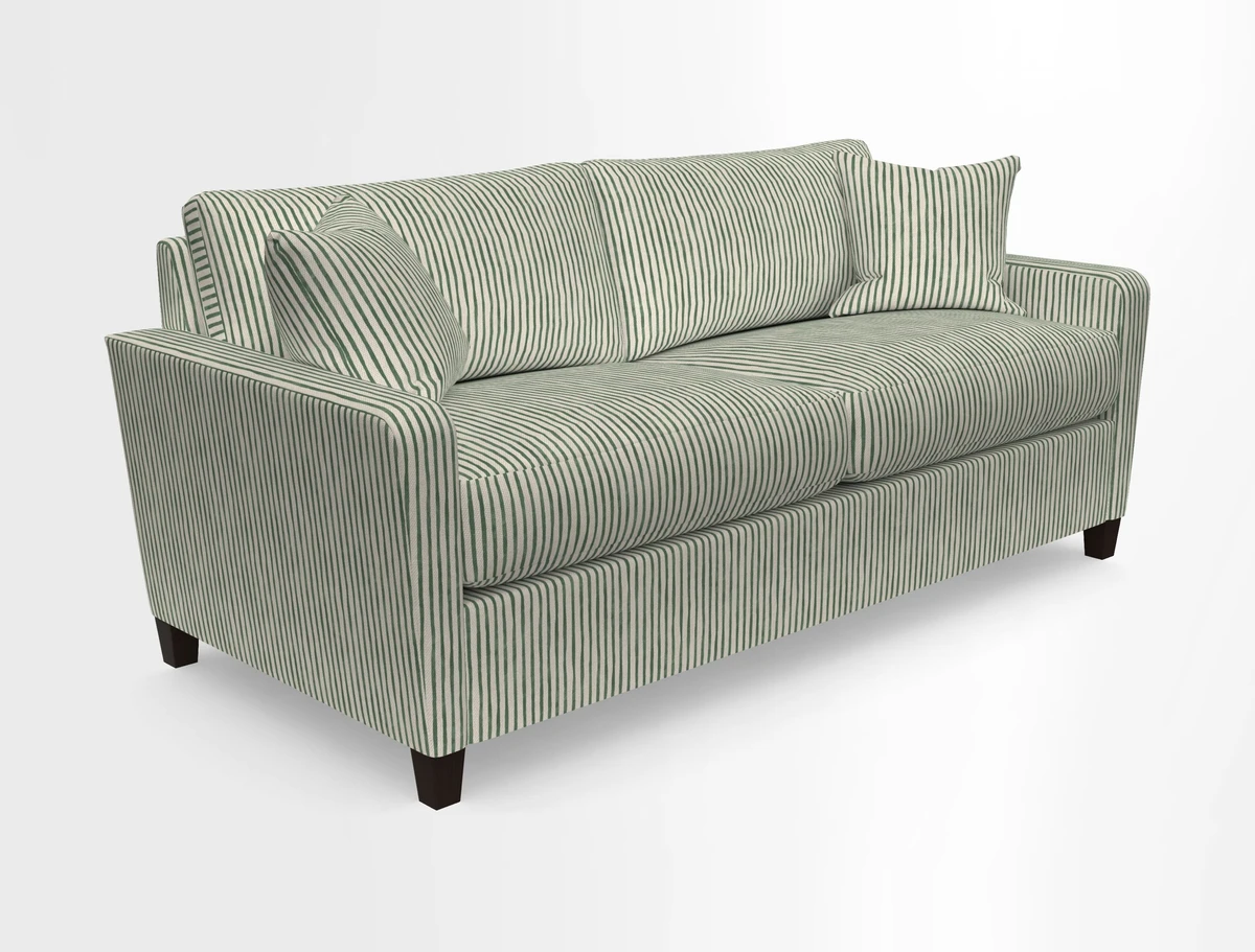 Greenwich 3 seater sofa in Two Tone Plain Biscuit