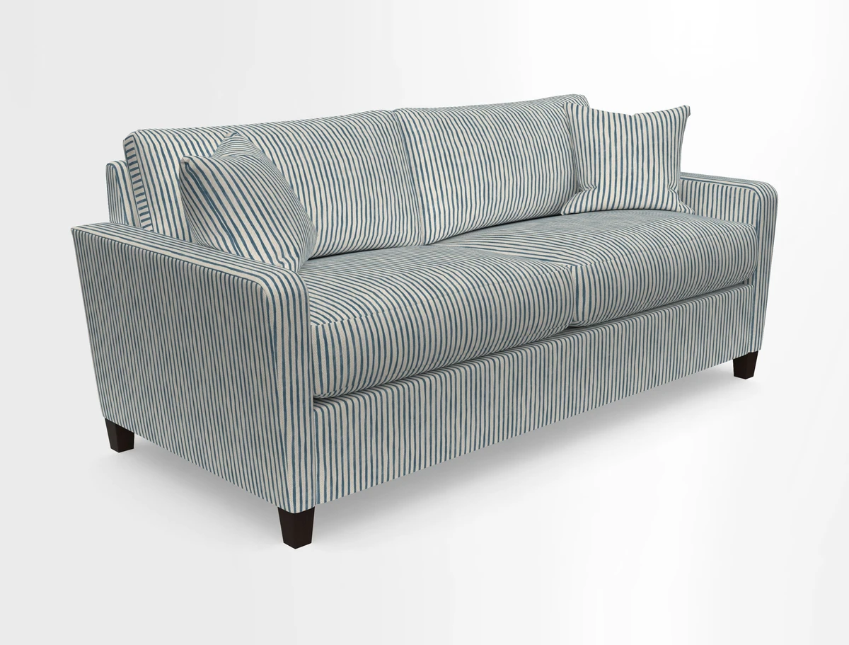 Greenwich 3 seater sofa in Two Tone Plain Biscuit