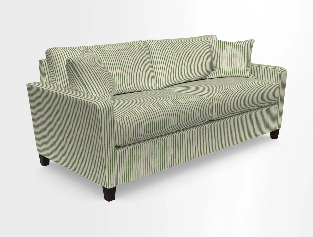Greenwich 3 seater sofa in Two Tone Plain Biscuit