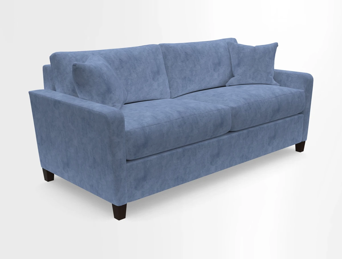 Greenwich 3 seater sofa in Two Tone Plain Biscuit