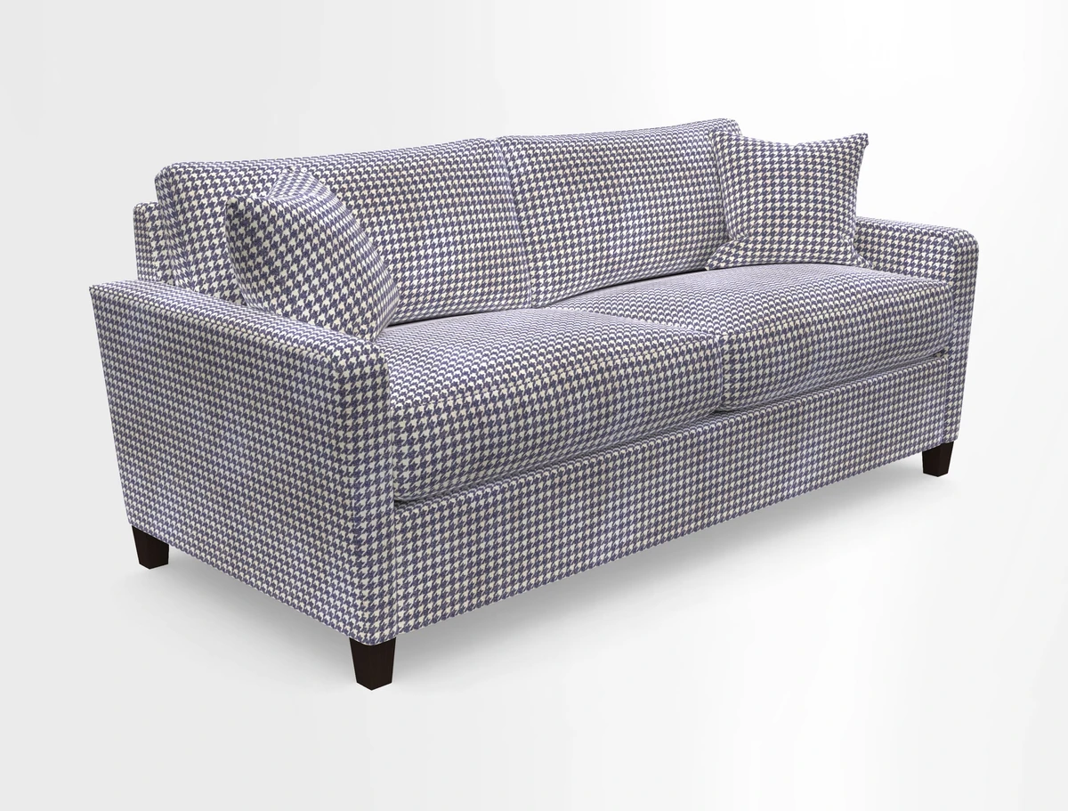 Greenwich 3 seater sofa in Two Tone Plain Biscuit