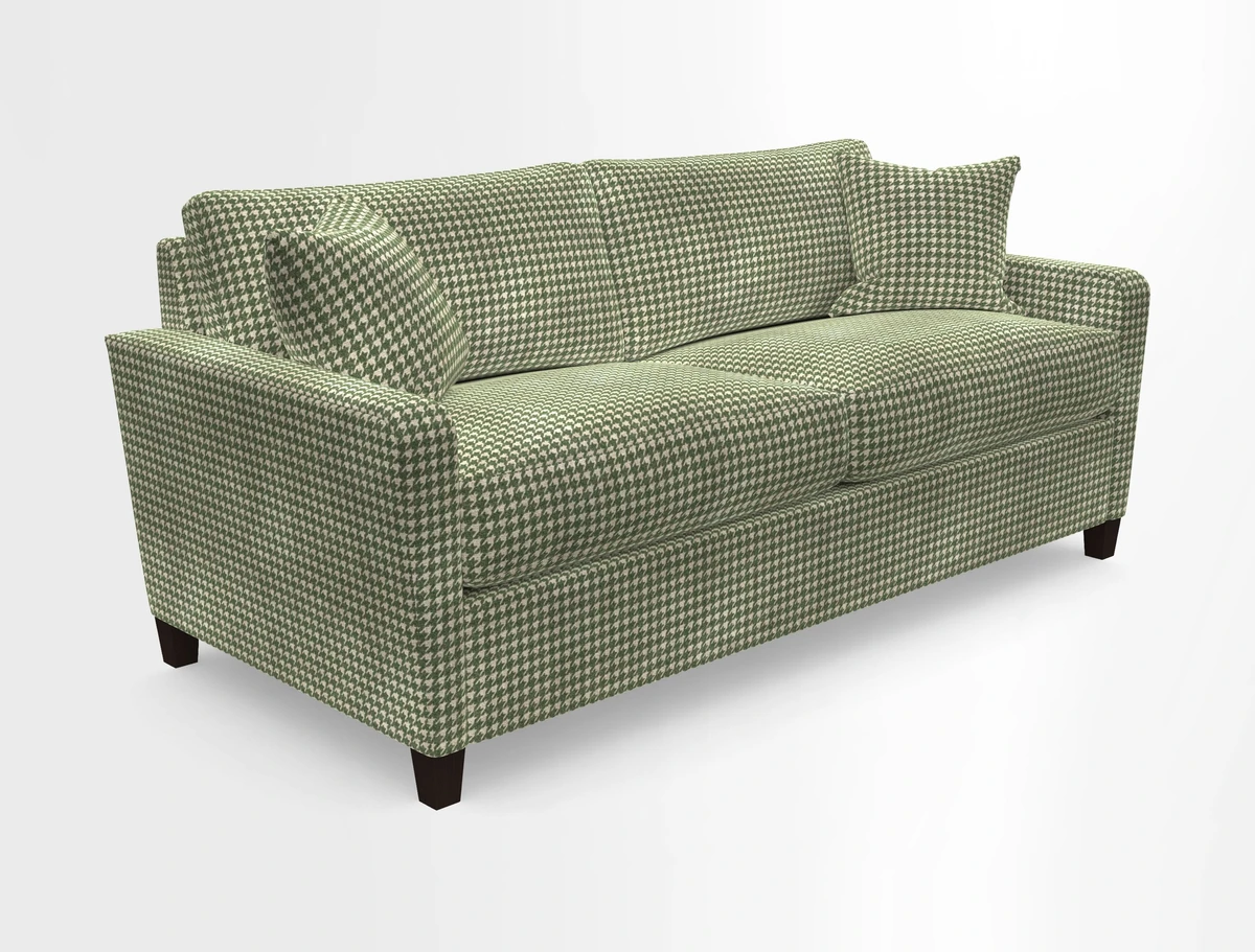 Greenwich 3 seater sofa in Two Tone Plain Biscuit