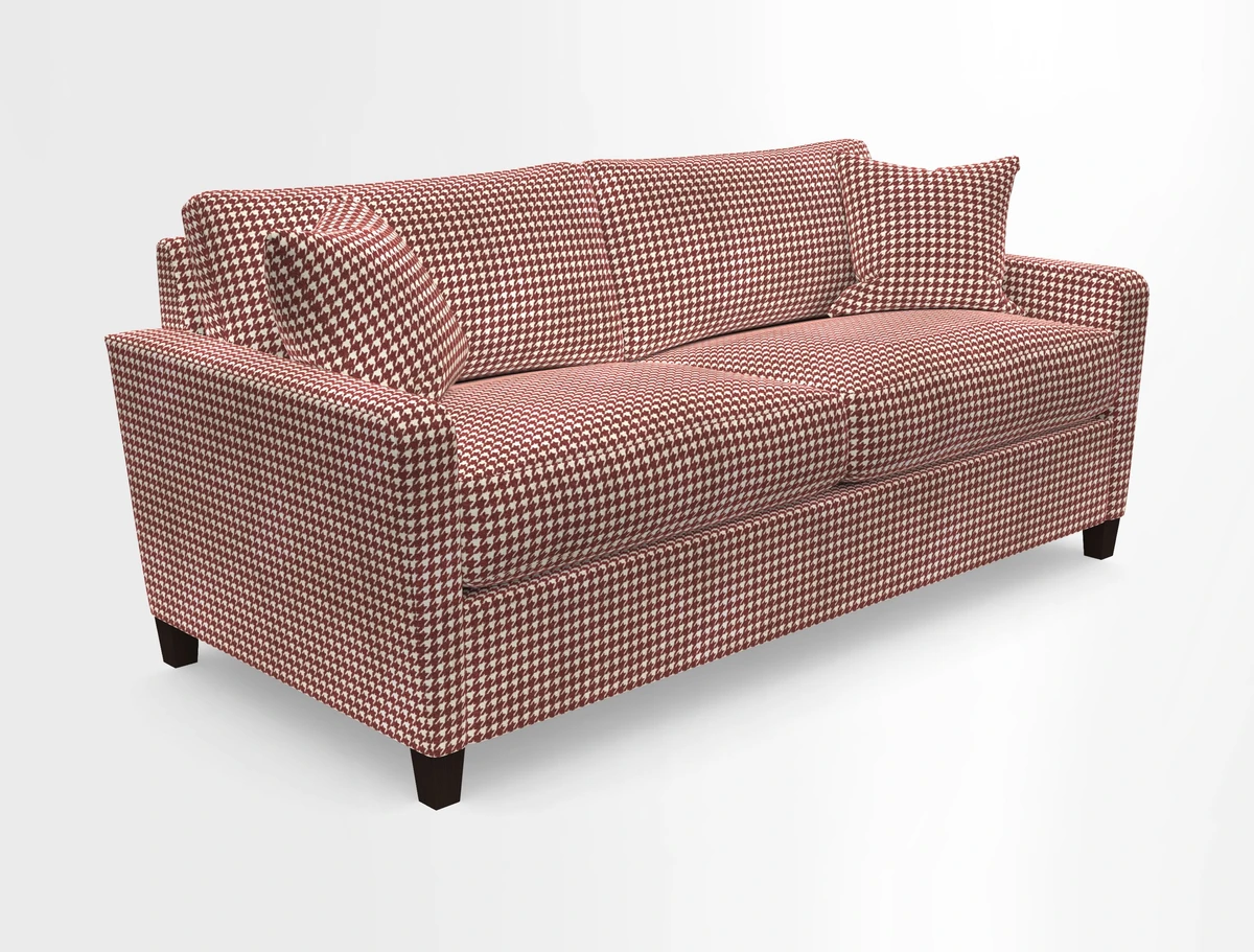 Greenwich 3 seater sofa in Two Tone Plain Biscuit