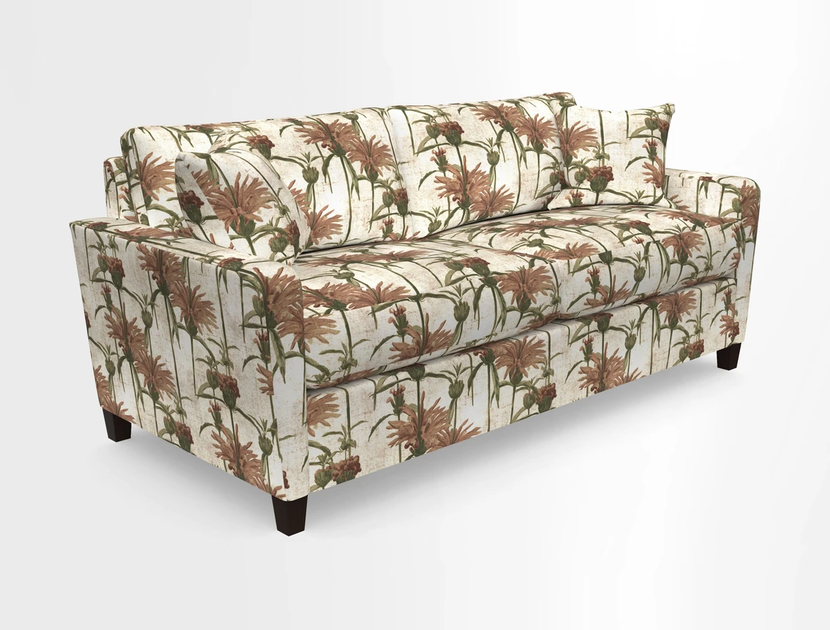 Greenwich 3 seater sofa in Two Tone Plain Biscuit