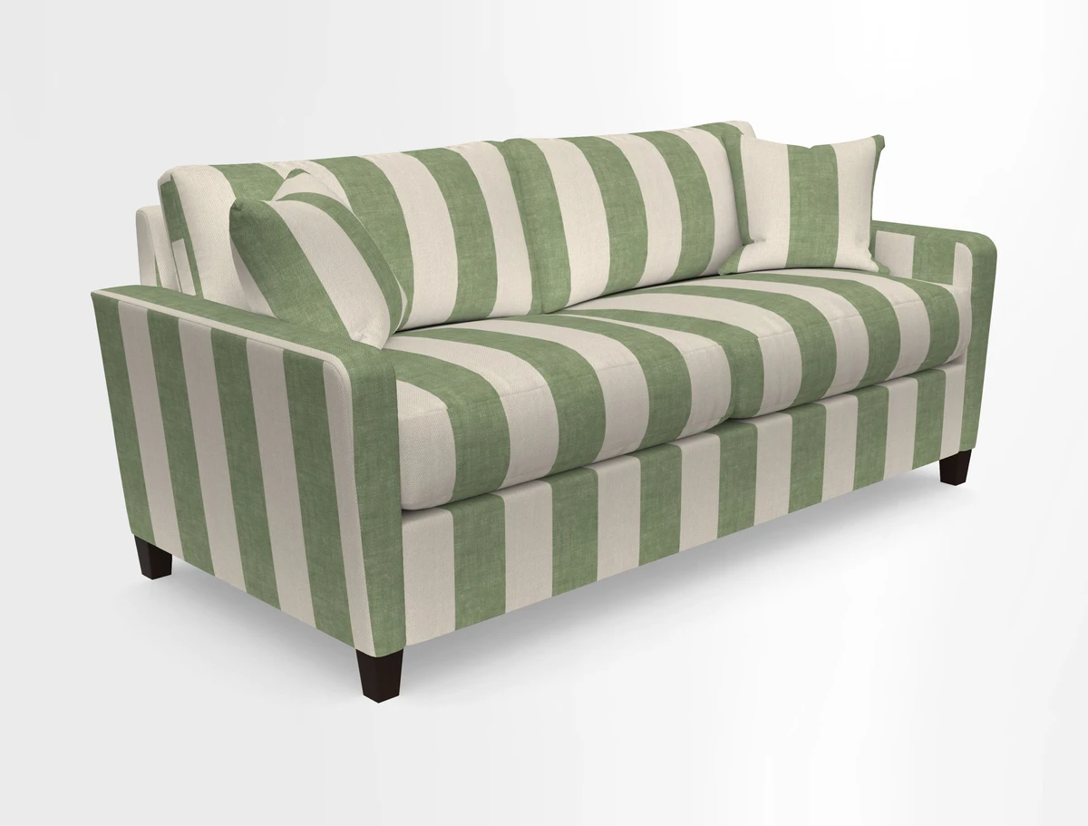 Greenwich 3 seater sofa in Two Tone Plain Biscuit