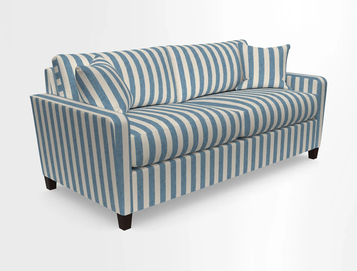 Greenwich 3 seater sofa in Two Tone Plain Biscuit