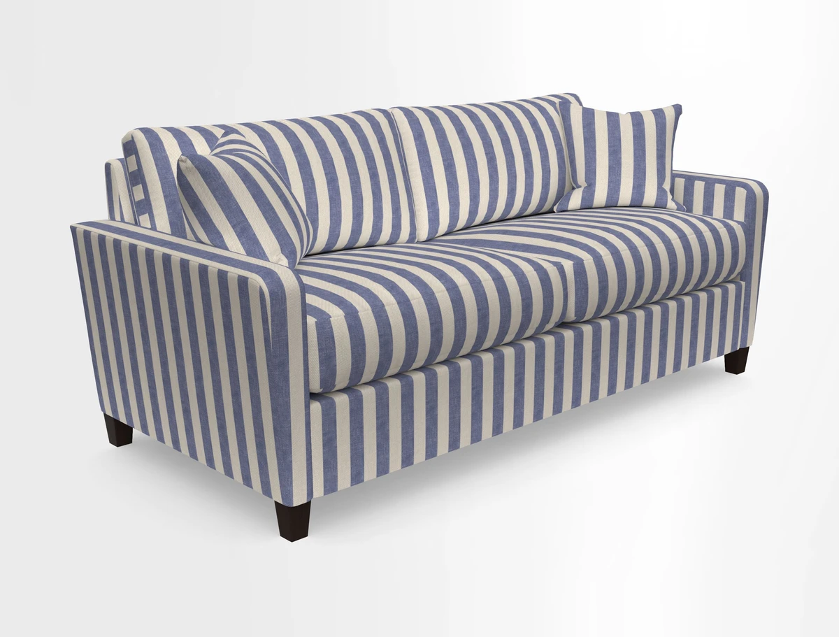 Greenwich 3 seater sofa in Two Tone Plain Biscuit