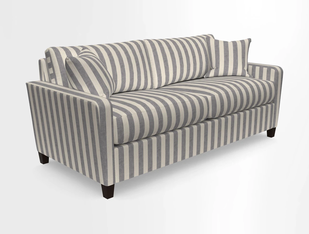 Greenwich 3 seater sofa in Two Tone Plain Biscuit