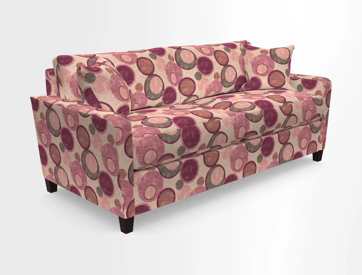 Greenwich 3 seater sofa in Two Tone Plain Biscuit