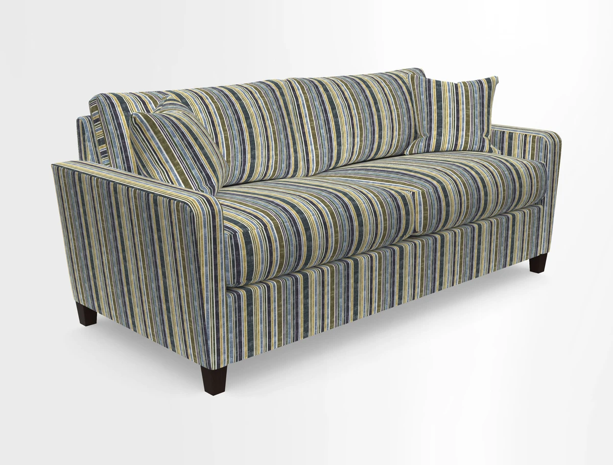 Greenwich 3 seater sofa in Two Tone Plain Biscuit