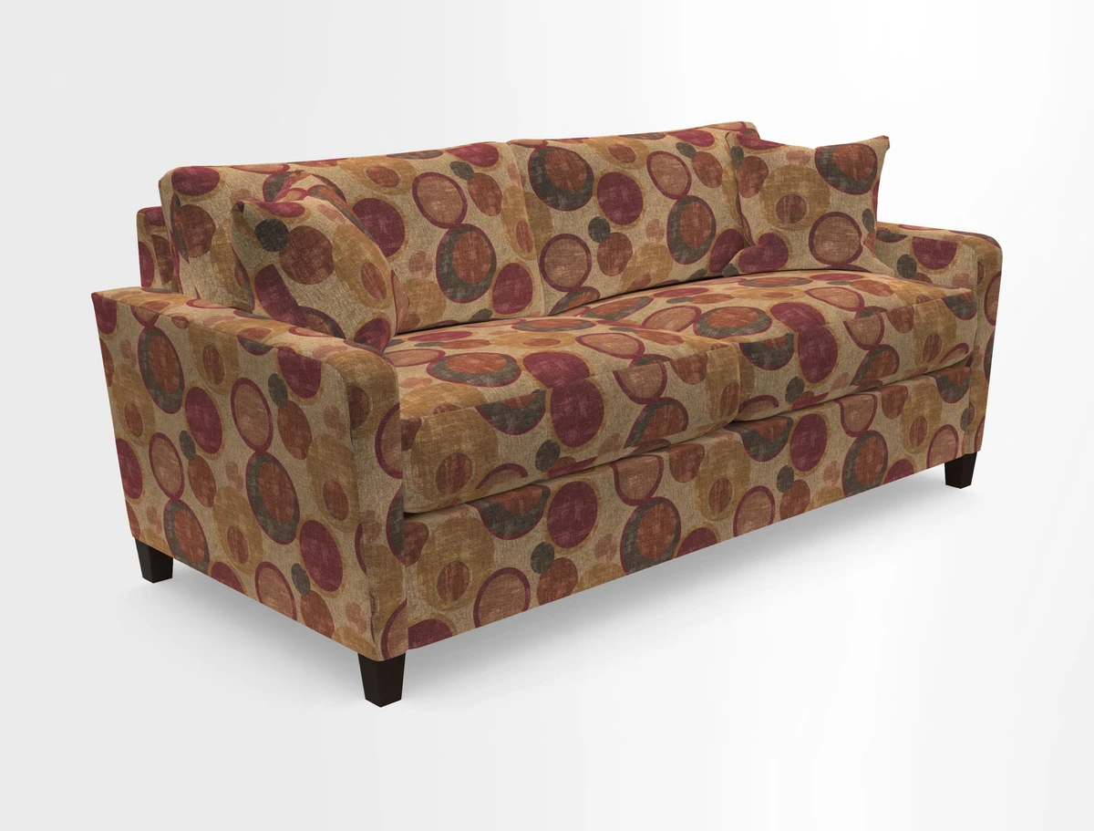 Greenwich 3 seater sofa in Two Tone Plain Biscuit