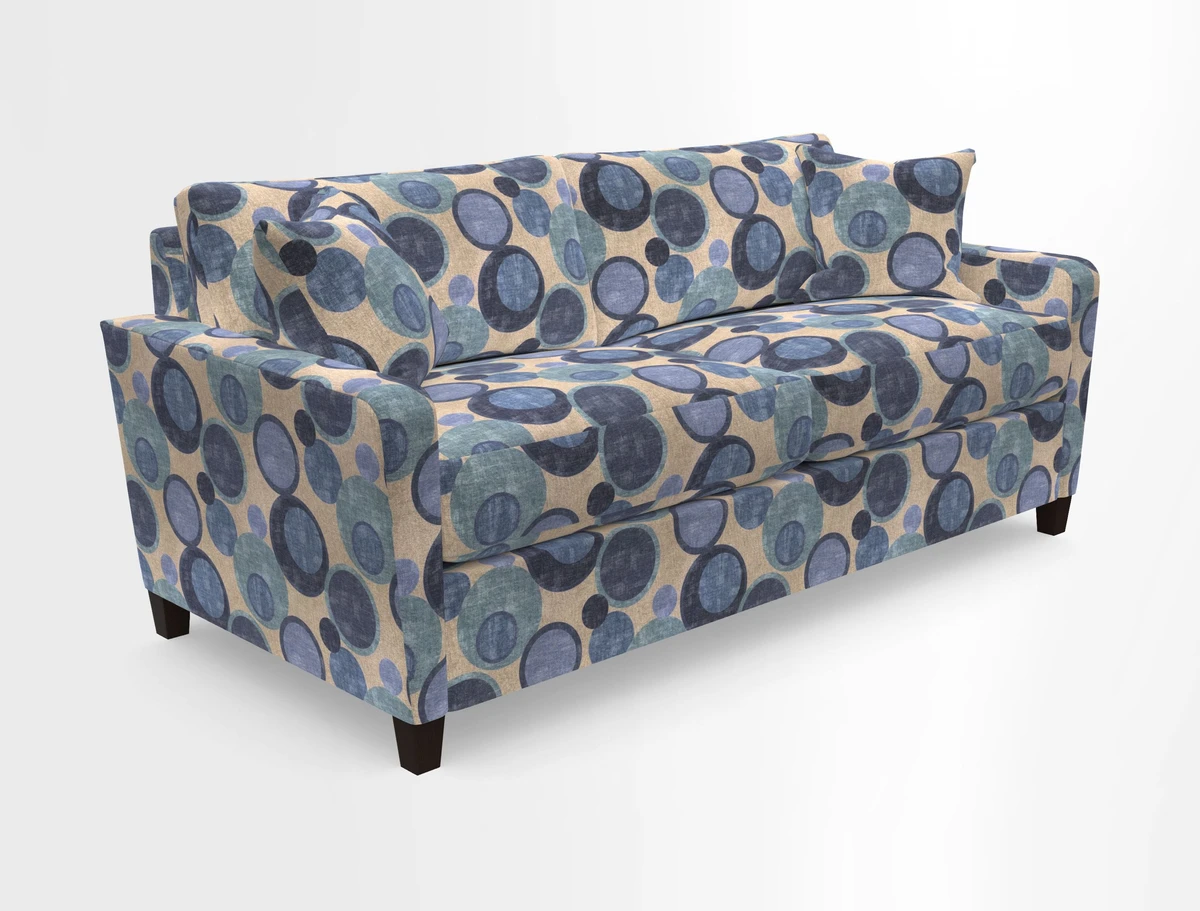 Greenwich 3 seater sofa in Two Tone Plain Biscuit