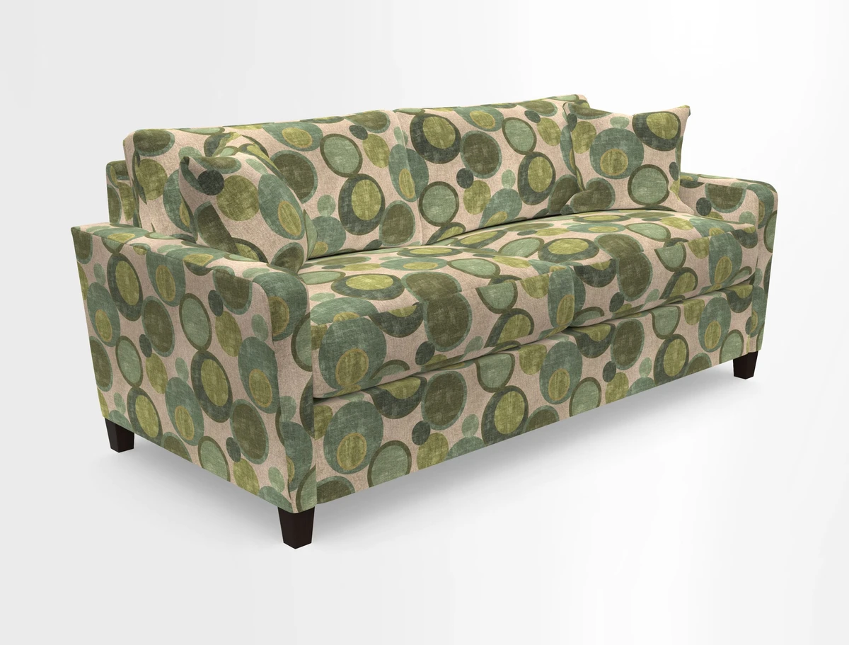 Greenwich 3 seater sofa in Two Tone Plain Biscuit