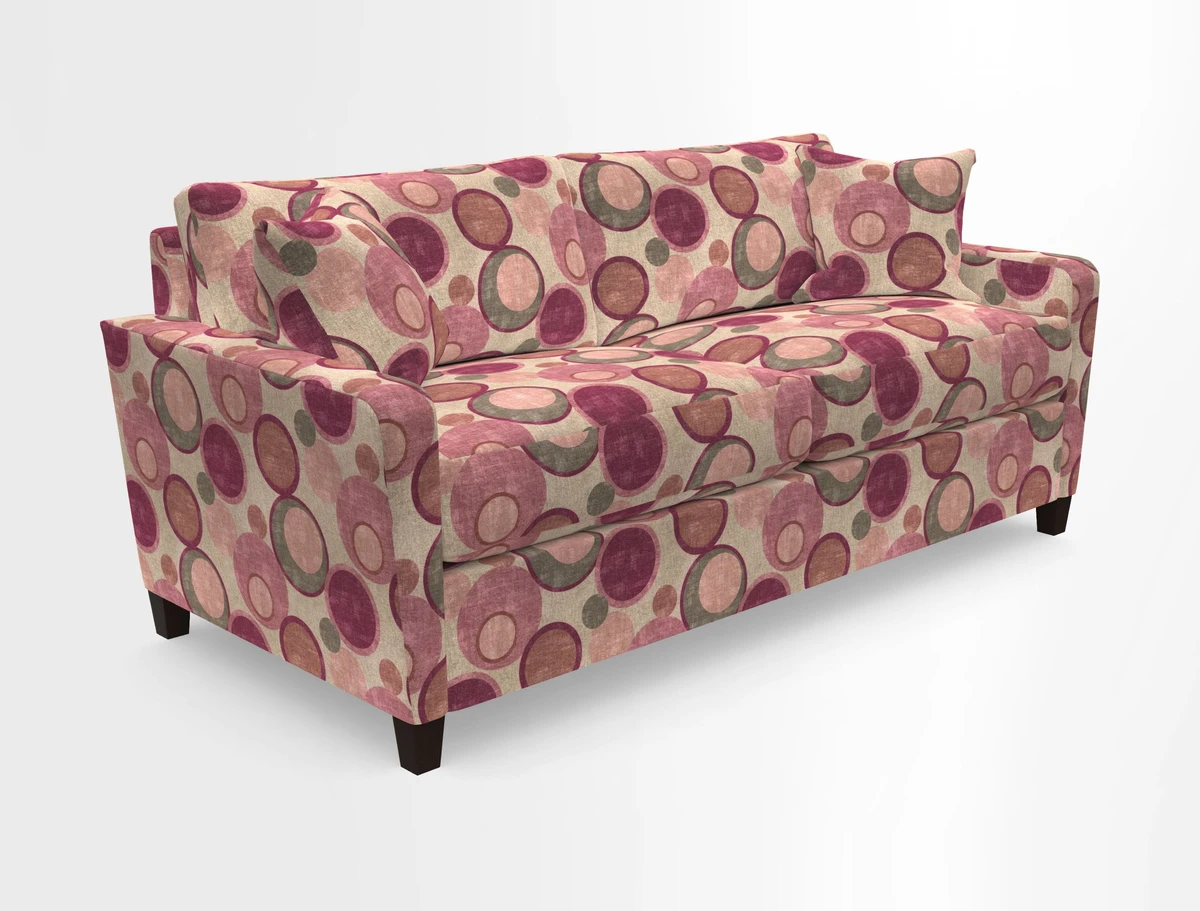 Greenwich 3 seater sofa in Two Tone Plain Biscuit