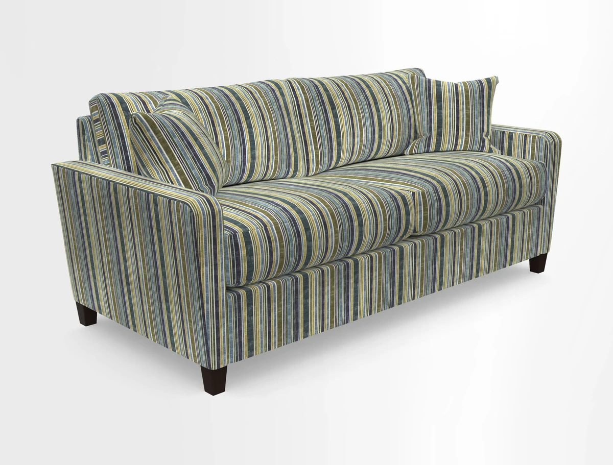 Greenwich 3 seater sofa in Two Tone Plain Biscuit