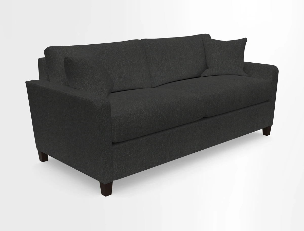 Greenwich 3 seater sofa in Two Tone Plain Biscuit