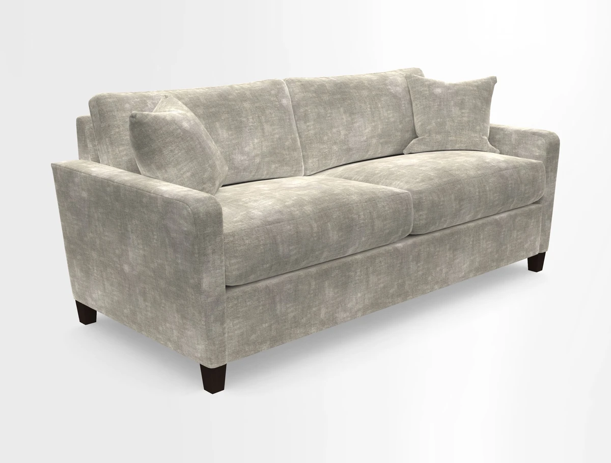 Greenwich 3 seater sofa in Two Tone Plain Biscuit