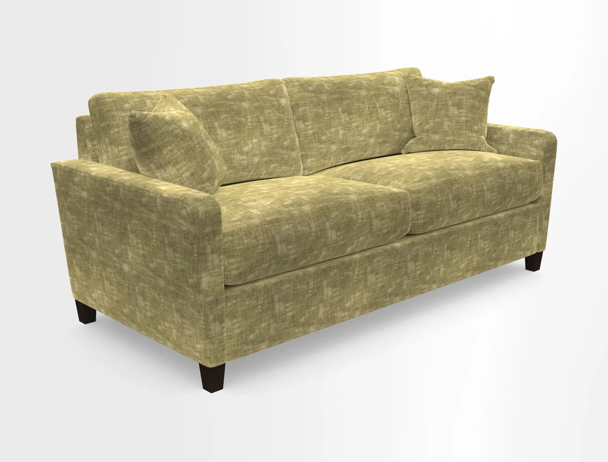 Greenwich 3 seater sofa in Two Tone Plain Biscuit