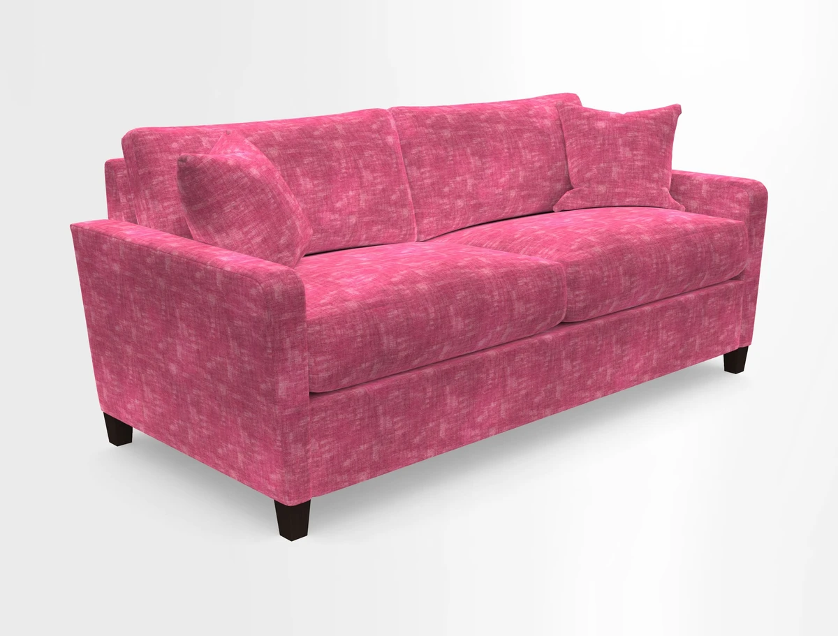 Greenwich 3 seater sofa in Two Tone Plain Biscuit