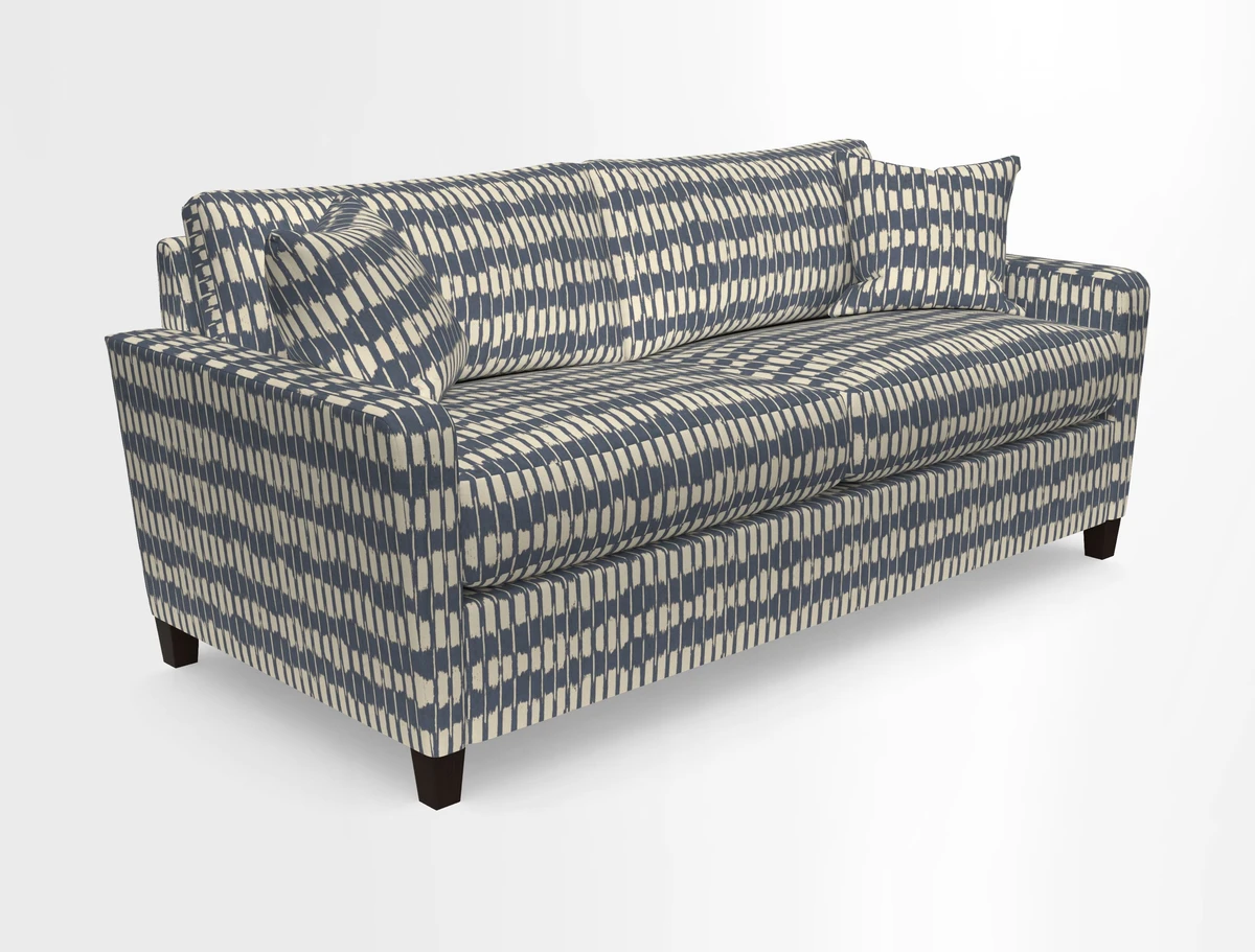 Greenwich 3 seater sofa in Two Tone Plain Biscuit
