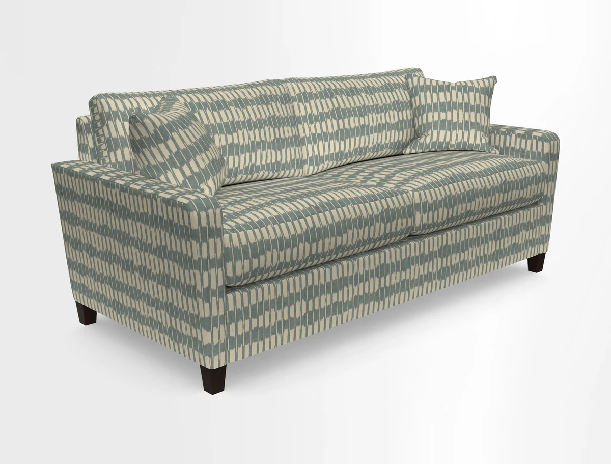 Greenwich 3 seater sofa in Two Tone Plain Biscuit