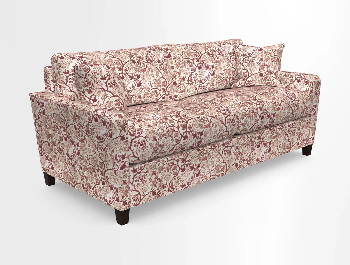 Greenwich 3 seater sofa in Two Tone Plain Biscuit
