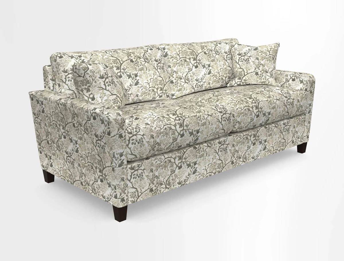 Greenwich 3 seater sofa in Two Tone Plain Biscuit