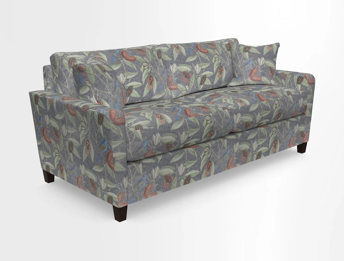 Greenwich 3 seater sofa in Two Tone Plain Biscuit