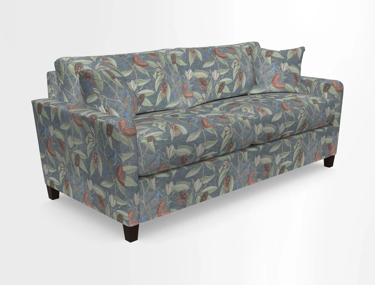 Greenwich 3 seater sofa in Two Tone Plain Biscuit
