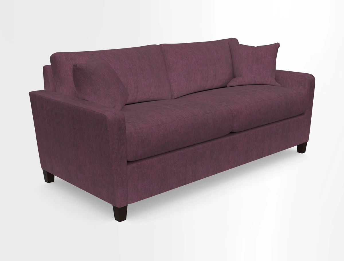 Greenwich 3 seater sofa in Two Tone Plain Biscuit