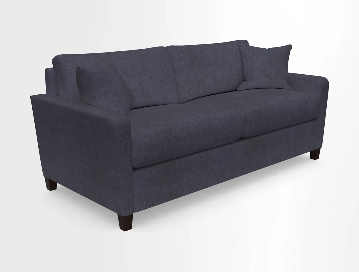 Greenwich 3 seater sofa in Two Tone Plain Biscuit