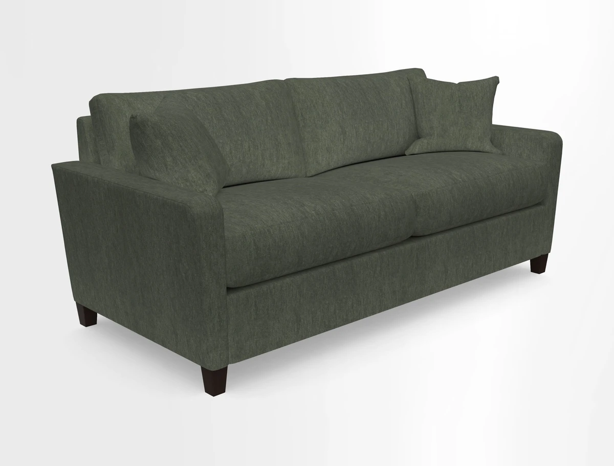 Greenwich 3 seater sofa in Two Tone Plain Biscuit