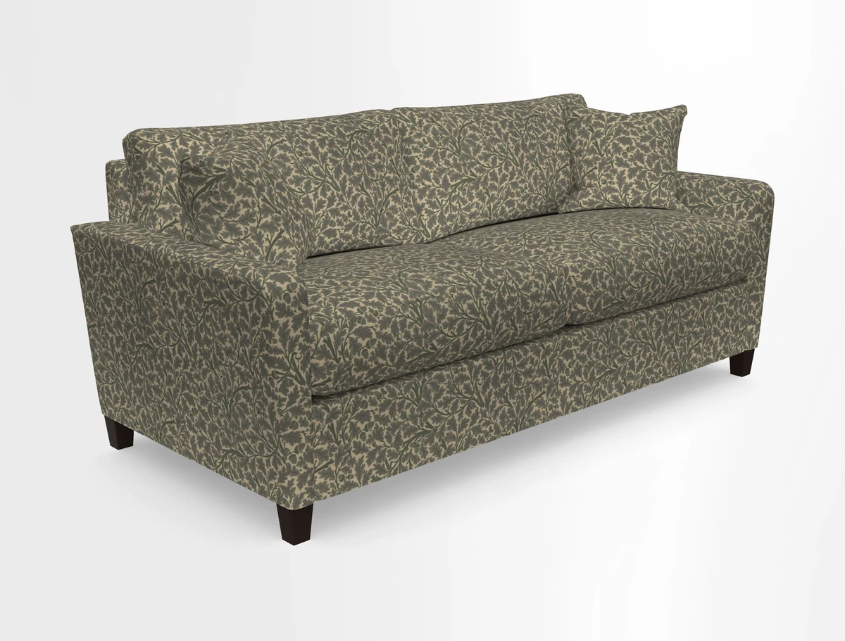 Greenwich 3 seater sofa in Two Tone Plain Biscuit
